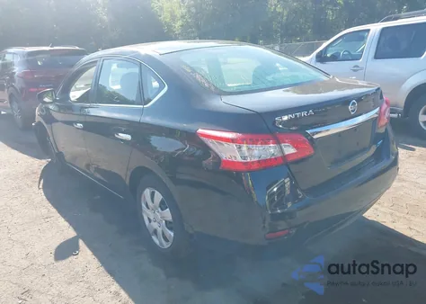 2013 Nissan Sentra S из США, поврежденный, VIN 3N1AB7AP2DL787175